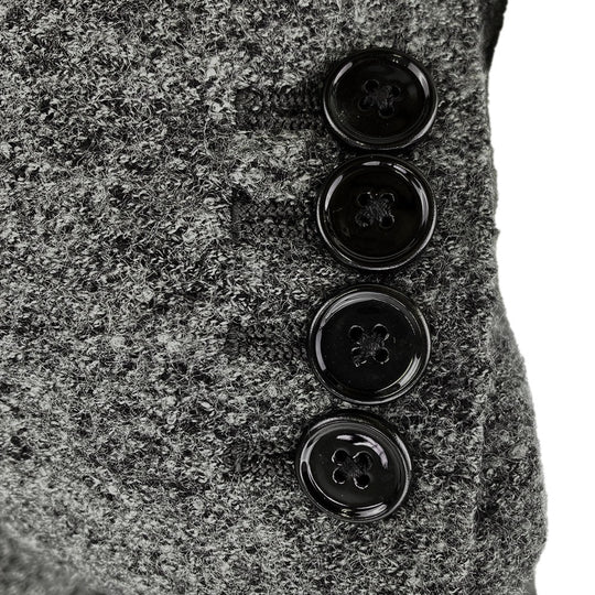 DOLCE&GABBANA tailored jacket Wool , Rayon , Cupra gray mens 46 Used Authentic