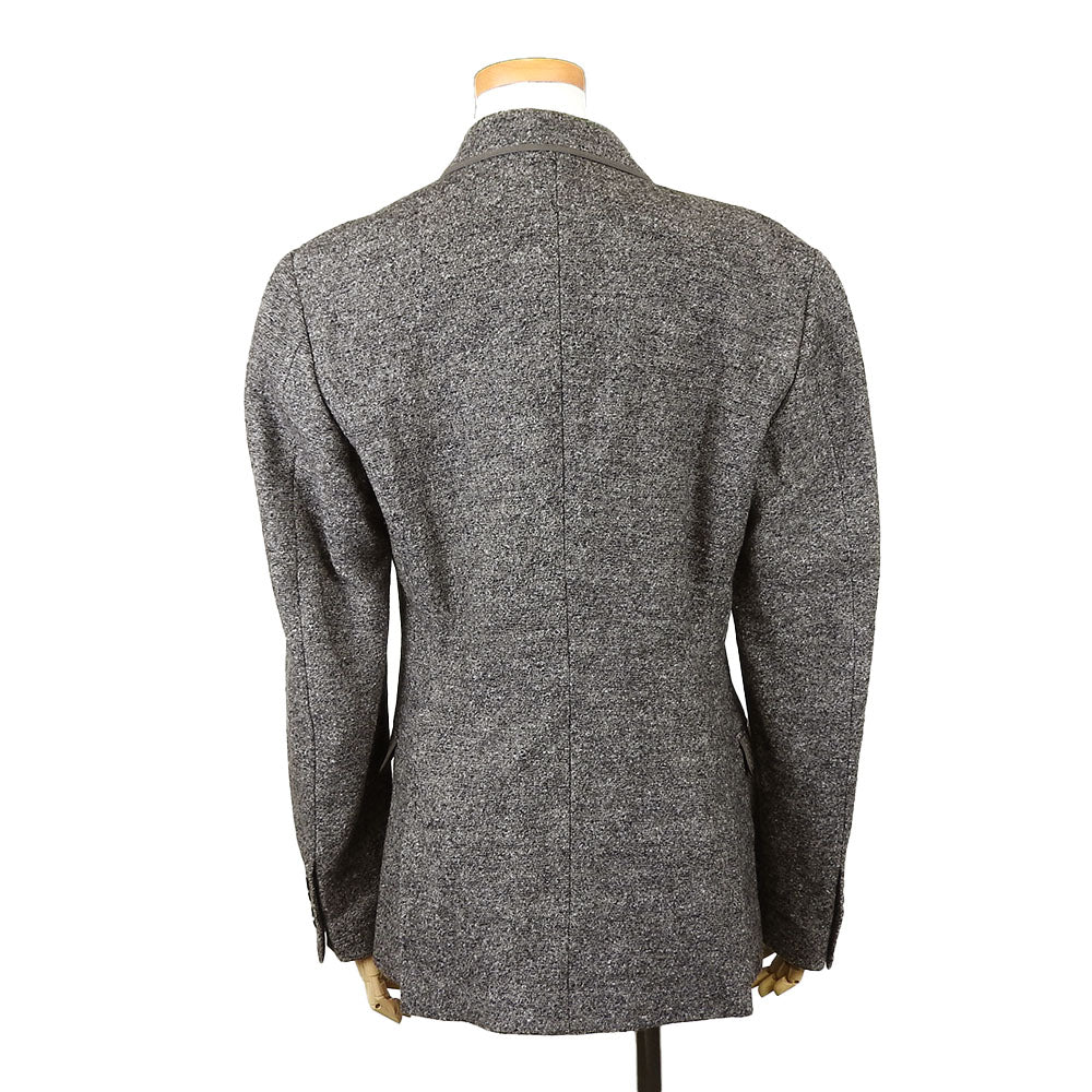 DOLCE&GABBANA tailored jacket Wool , Rayon , Cupra gray mens 46 Used Authentic