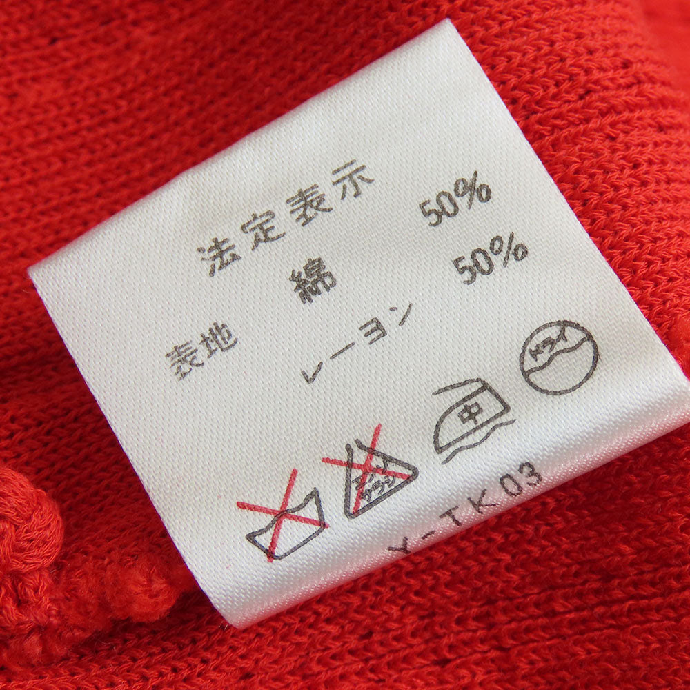 Christian Dior cardigan Cotton, Rayon Red Women M Used Authentic