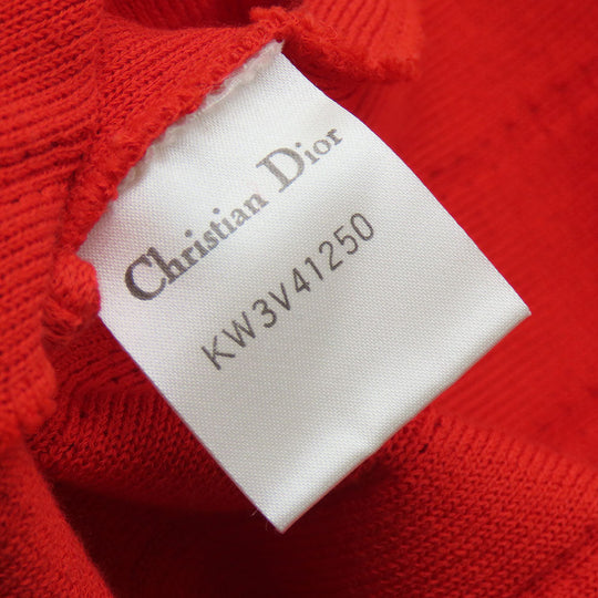 Christian Dior cardigan Cotton, Rayon Red Women M Used Authentic