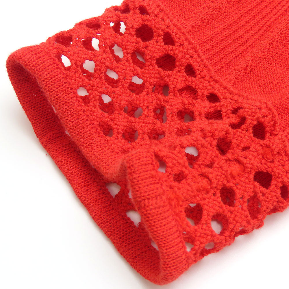Christian Dior cardigan Cotton, Rayon Red Women M Used Authentic