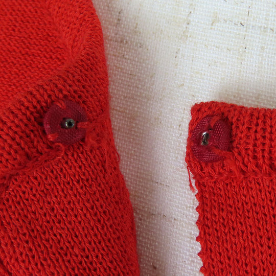 Christian Dior cardigan Cotton, Rayon Red Women M Used Authentic
