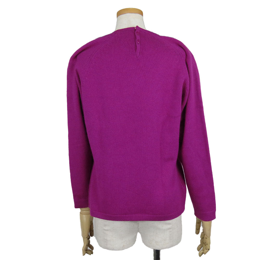 Christian Dior sweater Wool, Silk, Nylon purple Women M Used Authentic