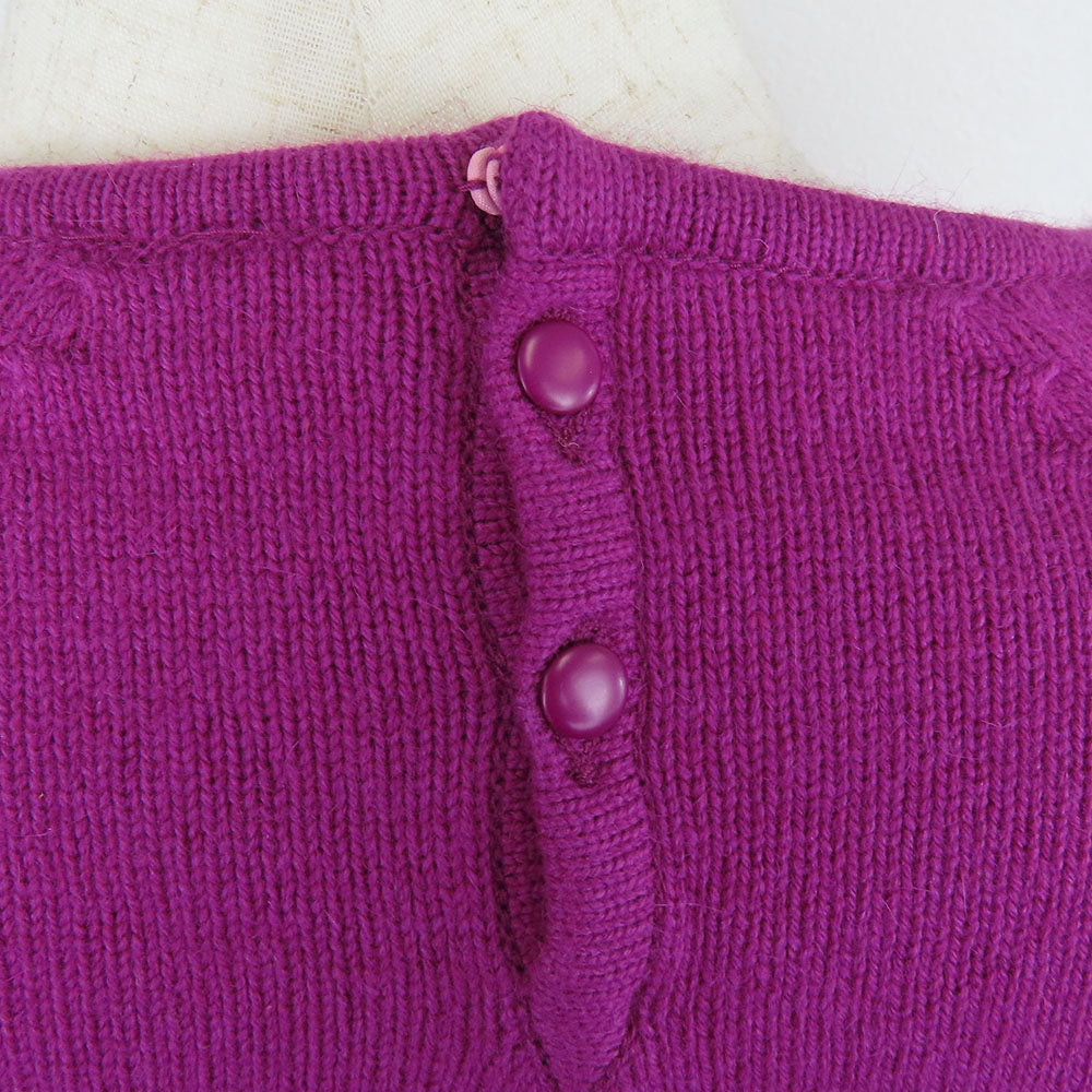 Christian Dior sweater Wool, Silk, Nylon purple Women M Used Authentic