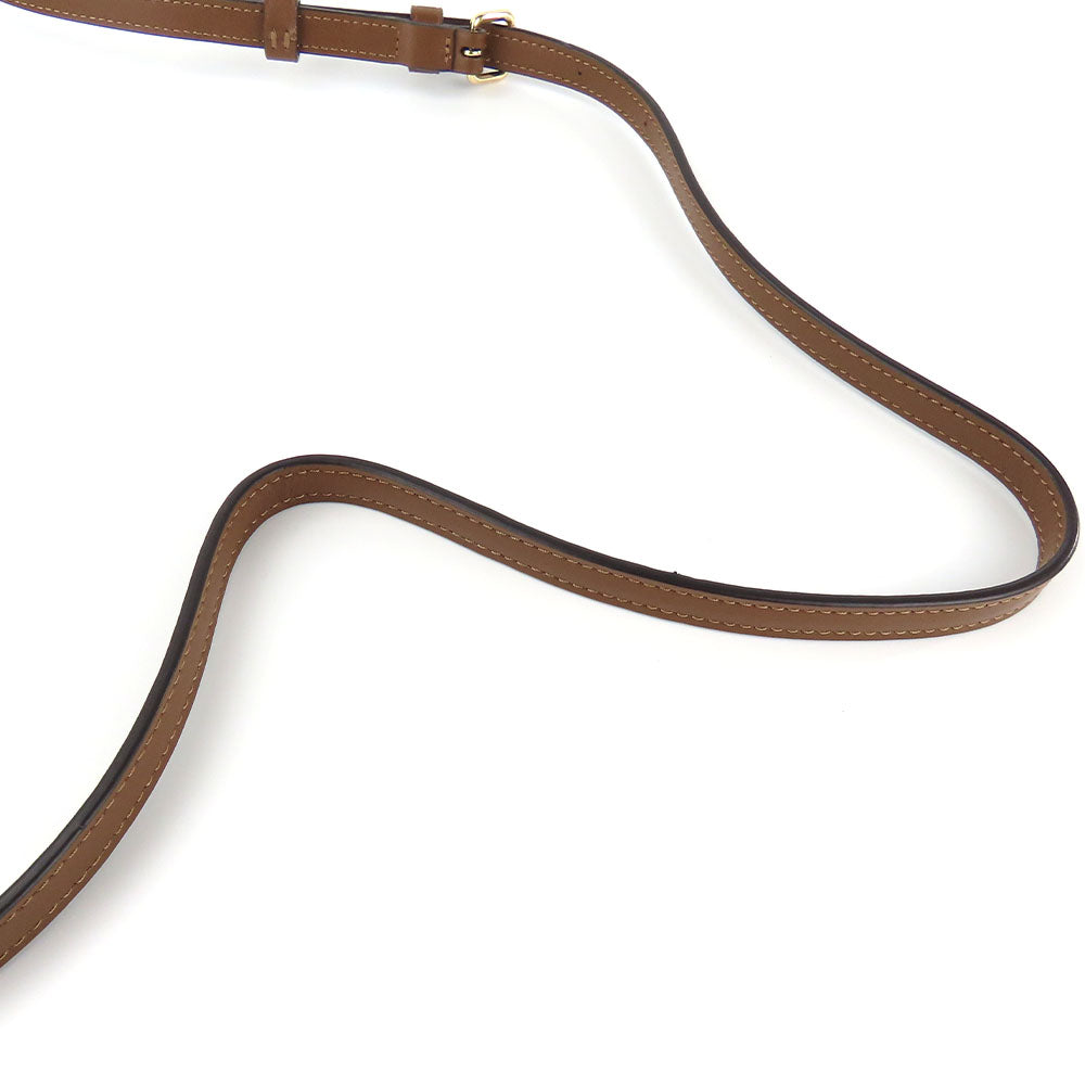 COACH Shoulder Bag F29210 PVC, Leather Brown Signature Women Used Authentic