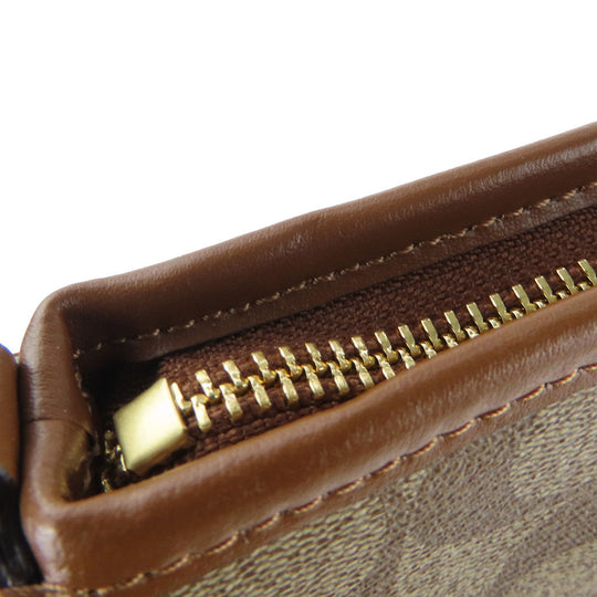 COACH Shoulder Bag F29210 PVC, Leather Brown Signature Women Used Authentic