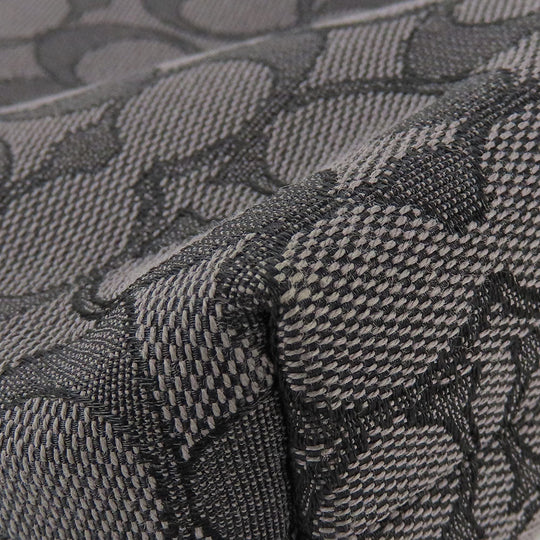 COACH Shoulder Bag F29960 Canvas, Leather black Women Used Authentic