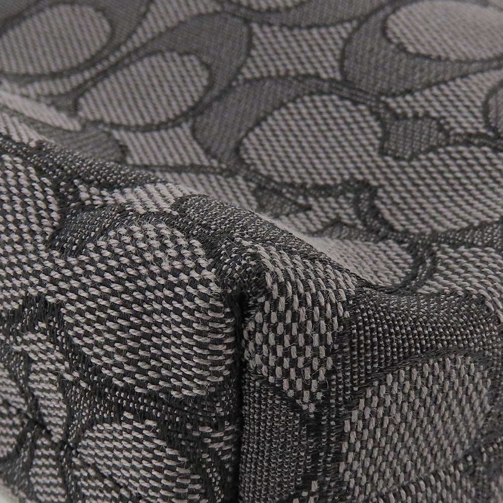 COACH Shoulder Bag F29960 Canvas, Leather black Women Used Authentic