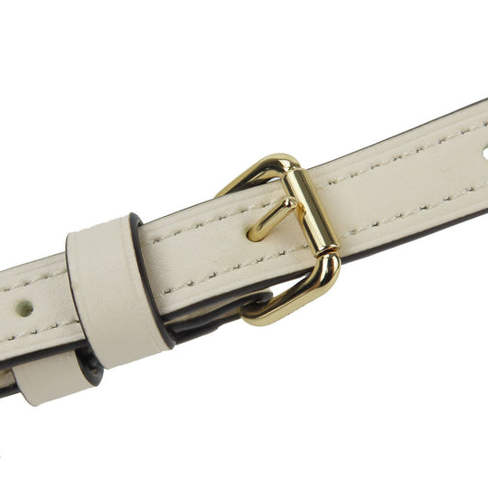 COACH Shoulder Bag F29960 Canvas, Leather Ivory Women Used Authentic