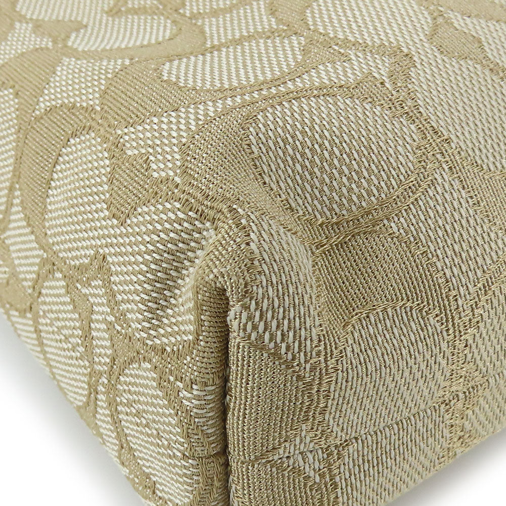 COACH Shoulder Bag F29960 Canvas, Leather Ivory Women Used Authentic