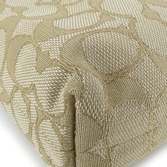 COACH Shoulder Bag F29960 Canvas, Leather Ivory Women Used Authentic