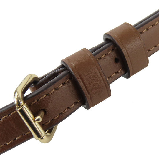 COACH Shoulder Bag F29210 PVC, Leather mocha Women Used Authentic