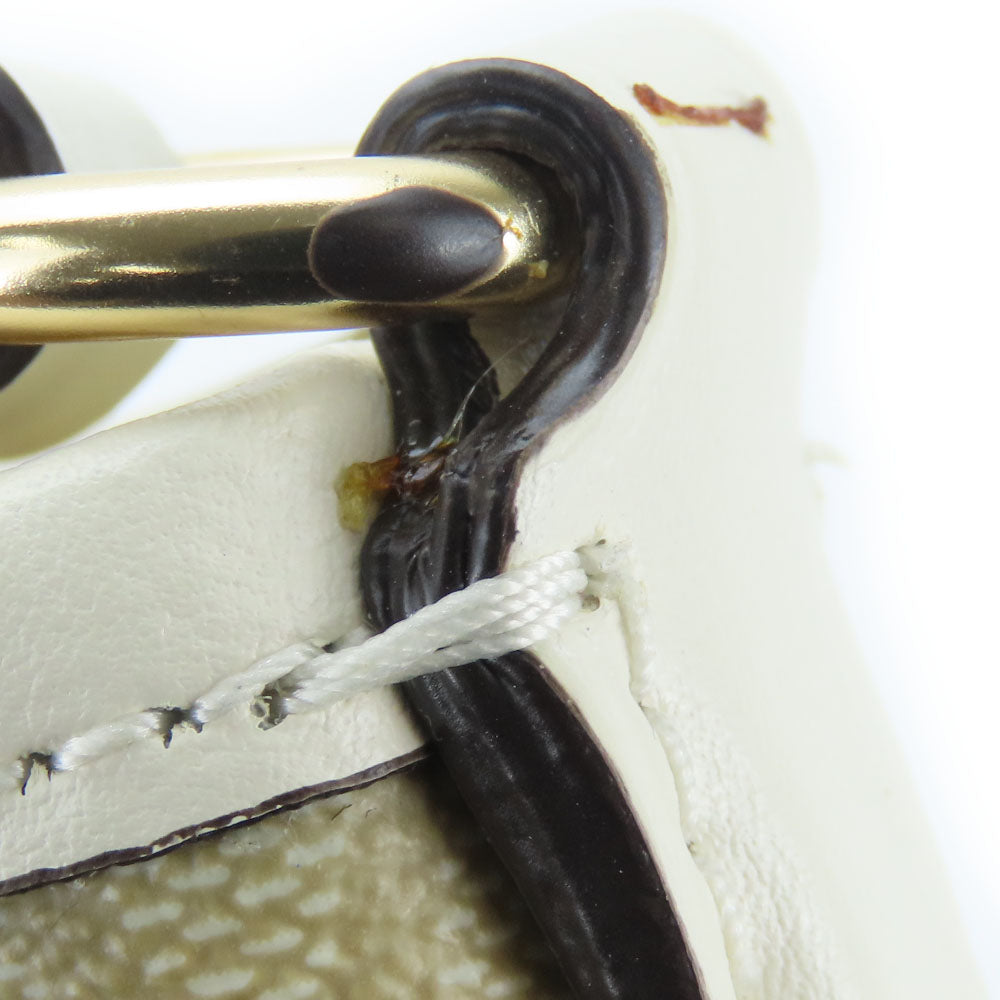 COACH Shoulder Bag F29210 PVC, Leather white Women Used Authentic