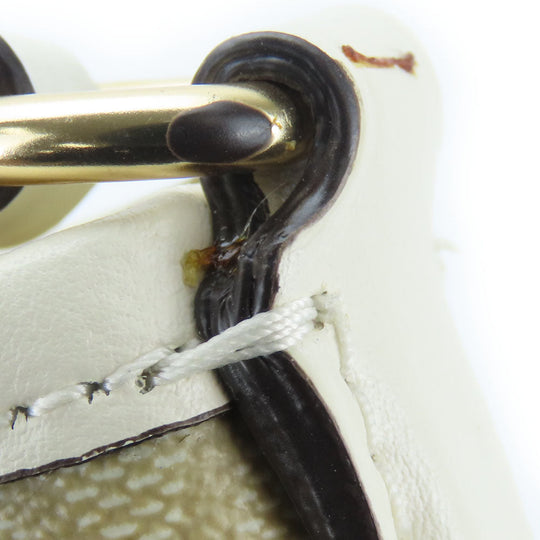 COACH Shoulder Bag F29210 PVC, Leather white Women Used Authentic