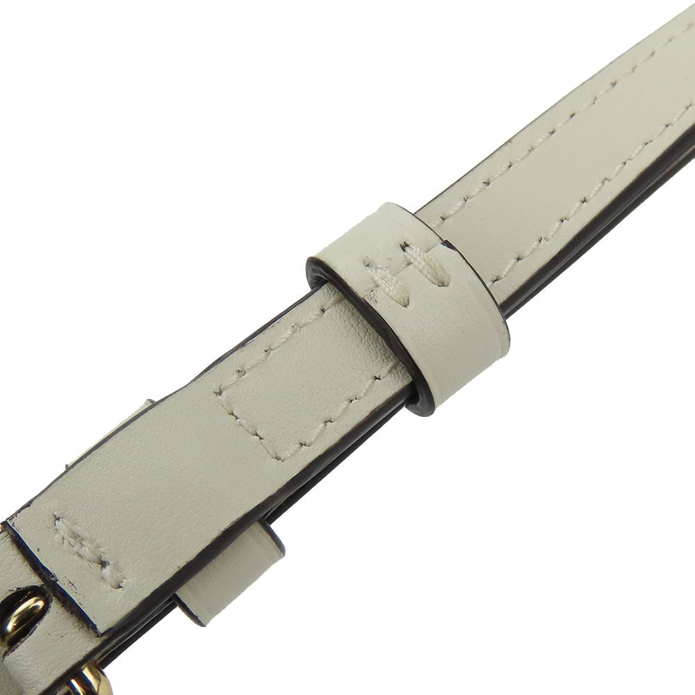 COACH Shoulder Bag F29210 PVC, Leather white Women Used Authentic