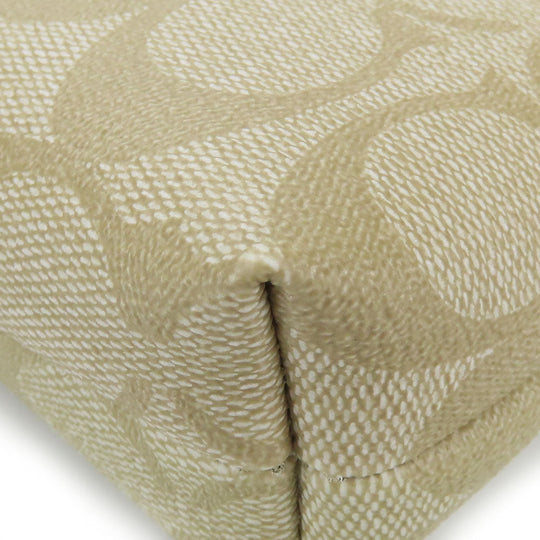 COACH Shoulder Bag F29210 PVC, Leather white Women Used Authentic