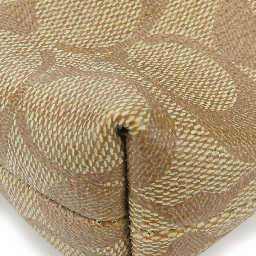 COACH Shoulder Bag F29210 PVC, Leather mocha Women Used Authentic