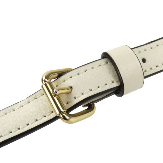 COACH Shoulder Bag F29210 PVC, Leather white Women Used Authentic