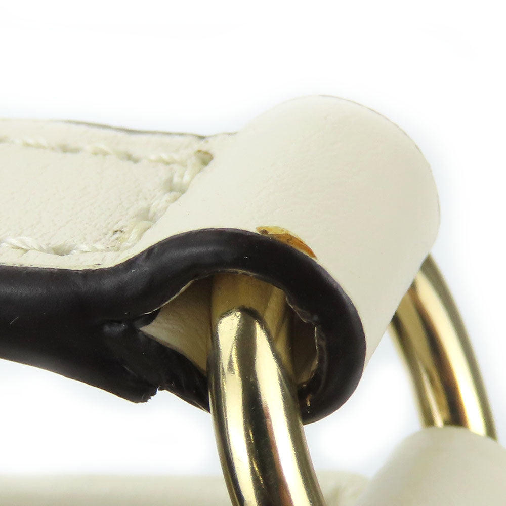 COACH Shoulder Bag F29210 PVC, Leather white Women Used Authentic