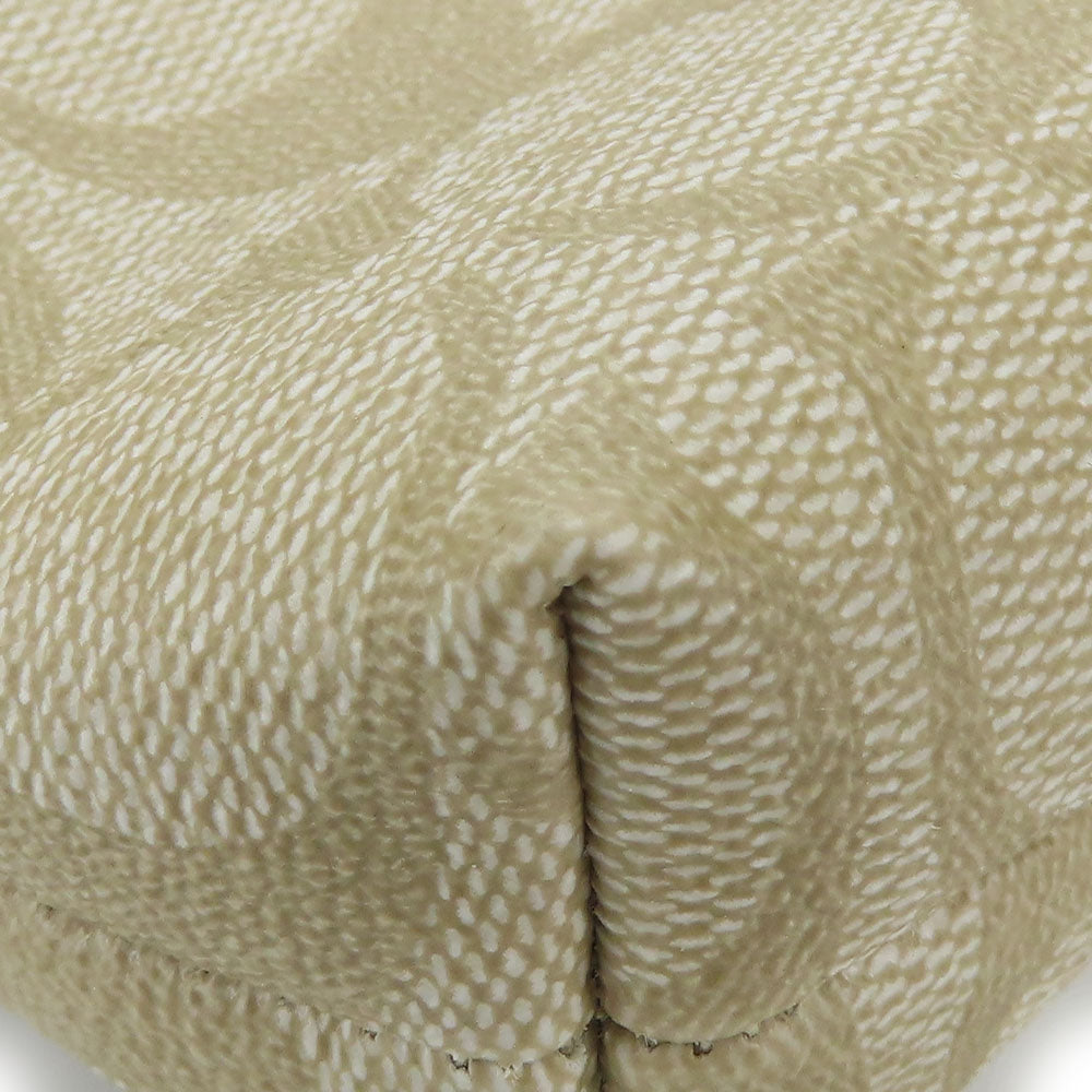 COACH Shoulder Bag F29210 PVC, Leather white Women Used Authentic