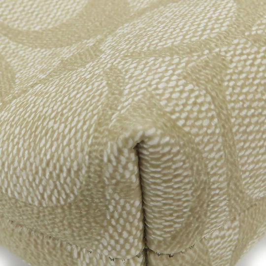 COACH Shoulder Bag F29210 PVC, Leather white Women Used Authentic