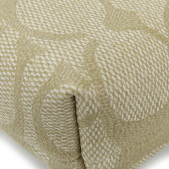 COACH Shoulder Bag F29210 PVC, Leather white Women Used Authentic