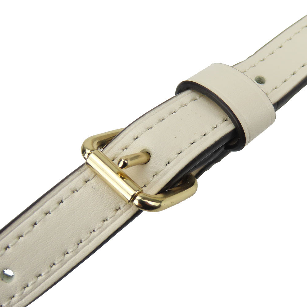 COACH Shoulder Bag F29960 Canvas, Leather Ivory Women Used Authentic