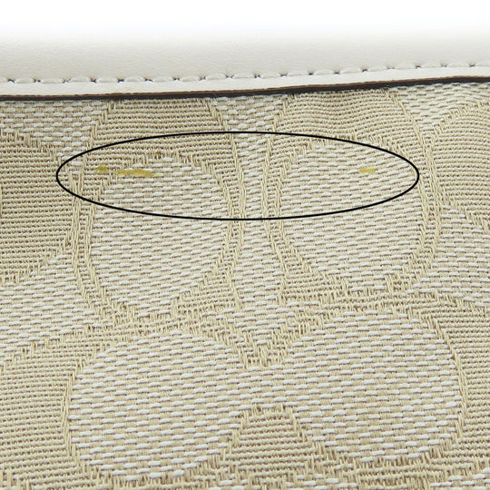 COACH Shoulder Bag F29960 Canvas, Leather Ivory Women Used Authentic