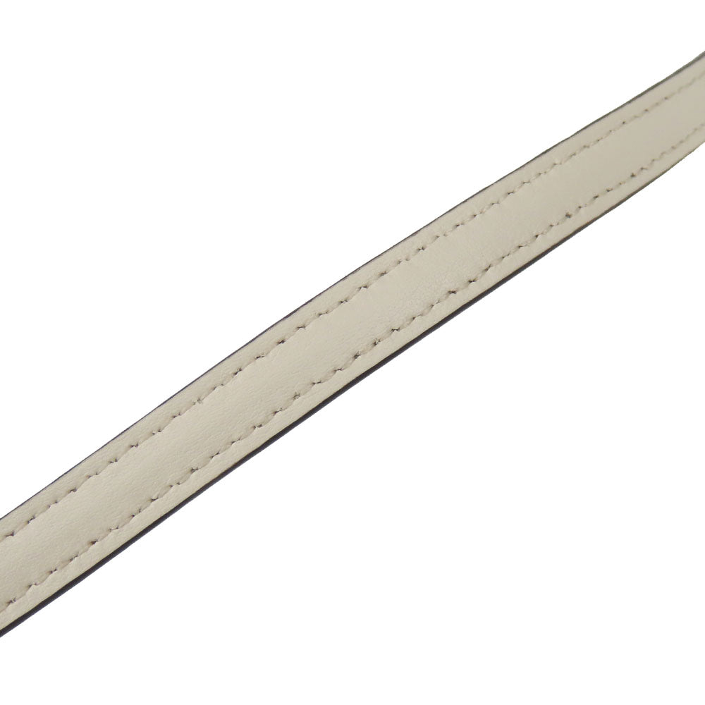 COACH Shoulder Bag F58309 PVC, Leather white Women Used Authentic