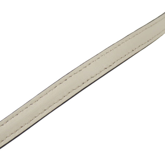 COACH Shoulder Bag F58309 PVC, Leather white Women Used Authentic