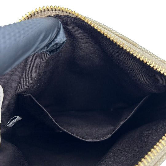 COACH Shoulder Bag F58309 PVC, Leather white Women Used Authentic