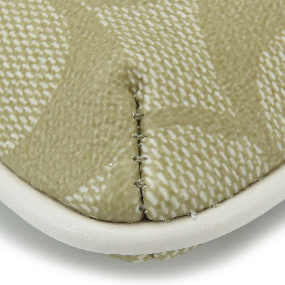 COACH Shoulder Bag F58309 PVC, Leather white Women Used Authentic