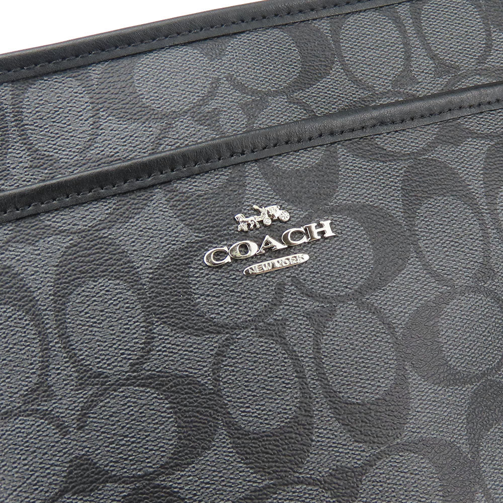 COACH Shoulder Bag F29210 PVC, Leather black unisex(Unisex) Used Authentic