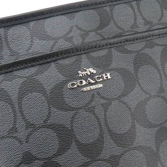 COACH Shoulder Bag F29210 PVC, Leather black unisex(Unisex) Used Authentic