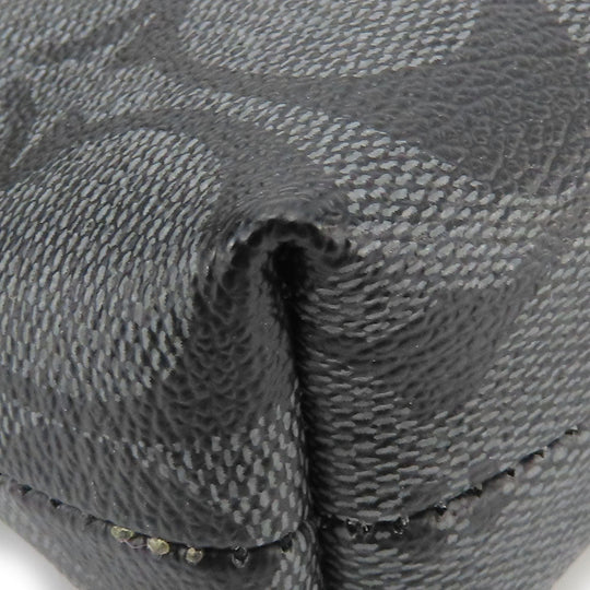 COACH Shoulder Bag F29210 PVC, Leather black Signature Women Used Authentic