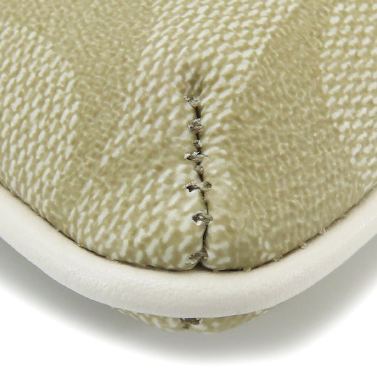 COACH Shoulder Bag F58309 PVC, Leather off white Signature Women Used Authentic