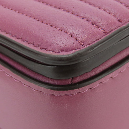 COACH Shoulder Bag 22729 leather purple Women Used Authentic