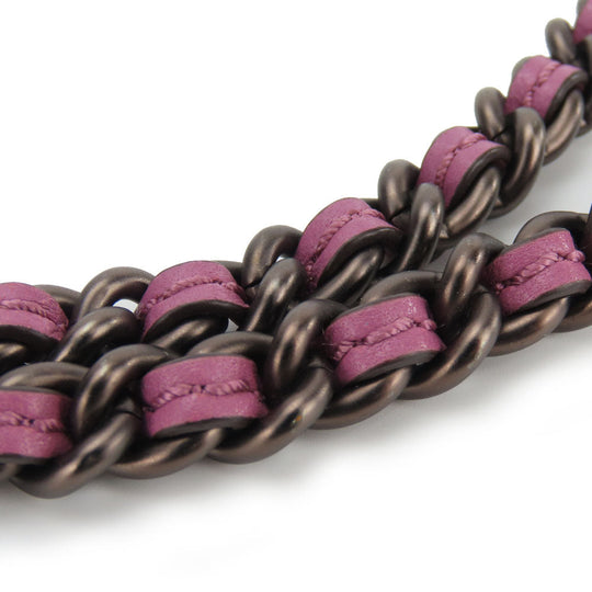 COACH Shoulder Bag 22729 leather purple Women Used Authentic