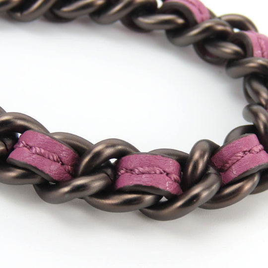 COACH Shoulder Bag 22729 leather purple Women Used Authentic