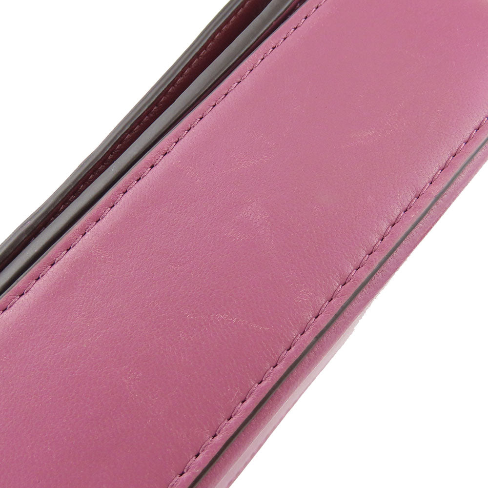 COACH Shoulder Bag 22729 leather purple Women Used Authentic