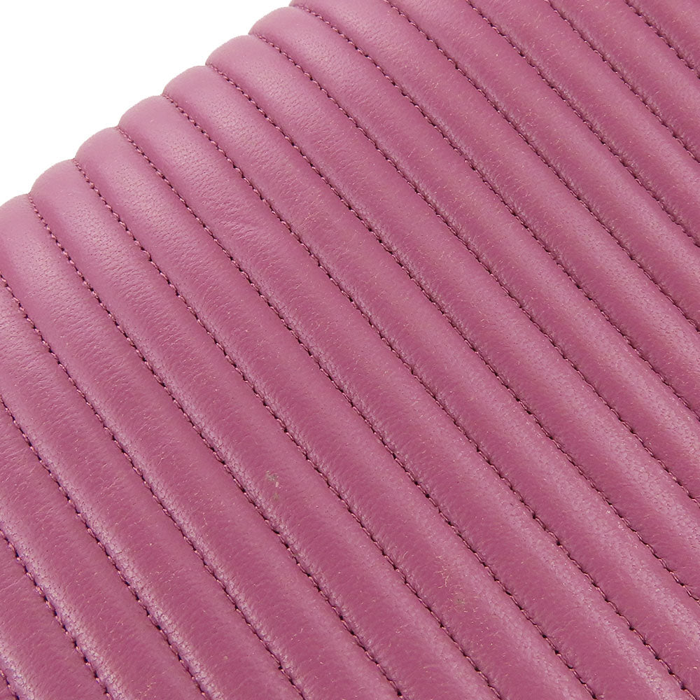 COACH Shoulder Bag 22729 leather purple Women Used Authentic