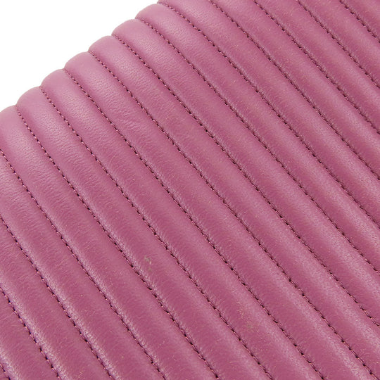 COACH Shoulder Bag 22729 leather purple Women Used Authentic