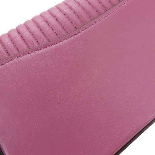 COACH Shoulder Bag 22729 leather purple Women Used Authentic