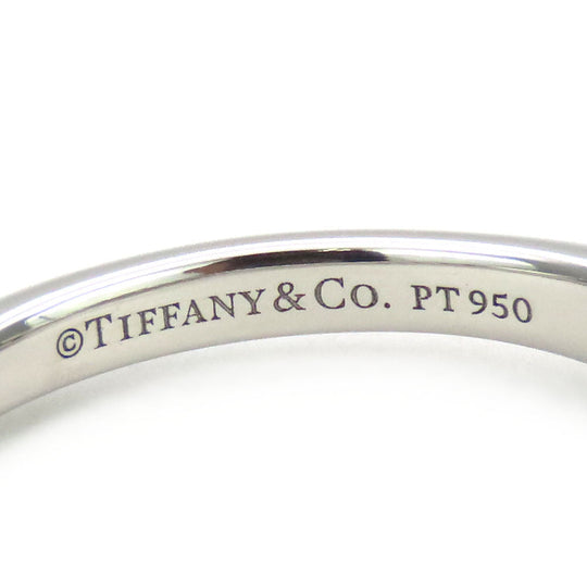 TIFFANY&Co. Ring Pt950Platinum, Diamond Platinum Solitaire Women Used Authentic