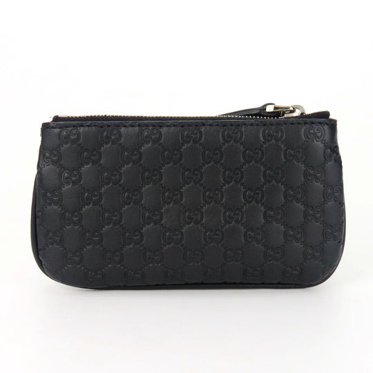 GUCCI Coin case 544476 Sima leather black mens(Unisex) Used Authentic