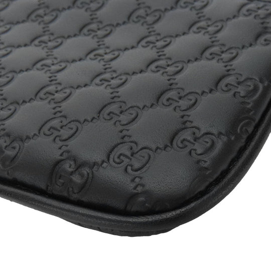 GUCCI Coin case 544476 Sima leather black mens(Unisex) Used Authentic