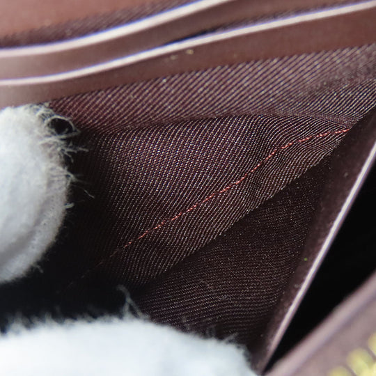 COACH Shoulder Bag C7301 leather black Women Used Authentic