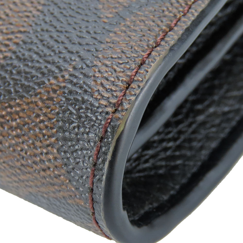 COACH Shoulder Bag C7301 leather black Women Used Authentic