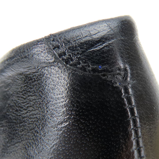 GIVENCHY pumps leather black Women 36 1/2 Used Authentic