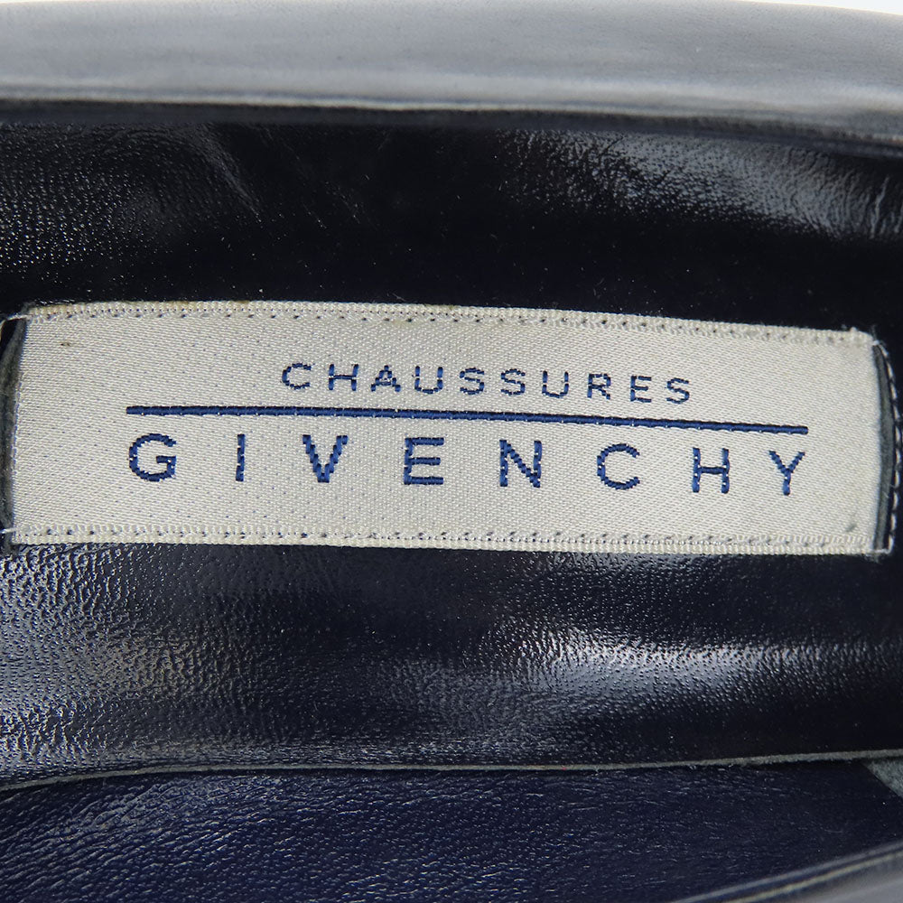 GIVENCHY pumps leather black Women 36 1/2 Used Authentic